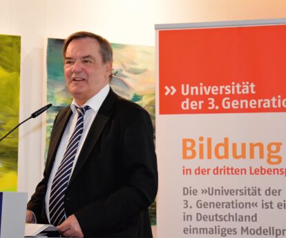 Schirmherr der U3G Prof. Dr. Rudolf Hickel